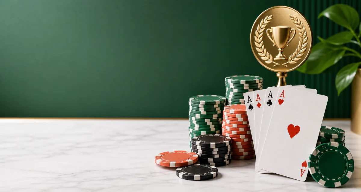 Casino chips and playing cards for Tsars Casino review